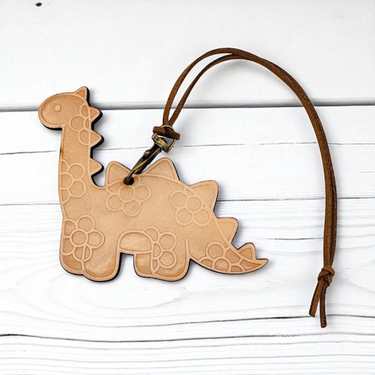 Daisy Dino Leather Freshie