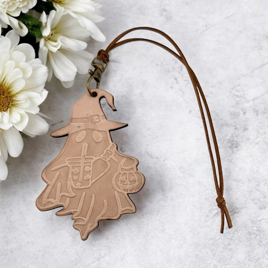 Boujee Ghost Leather Freshie