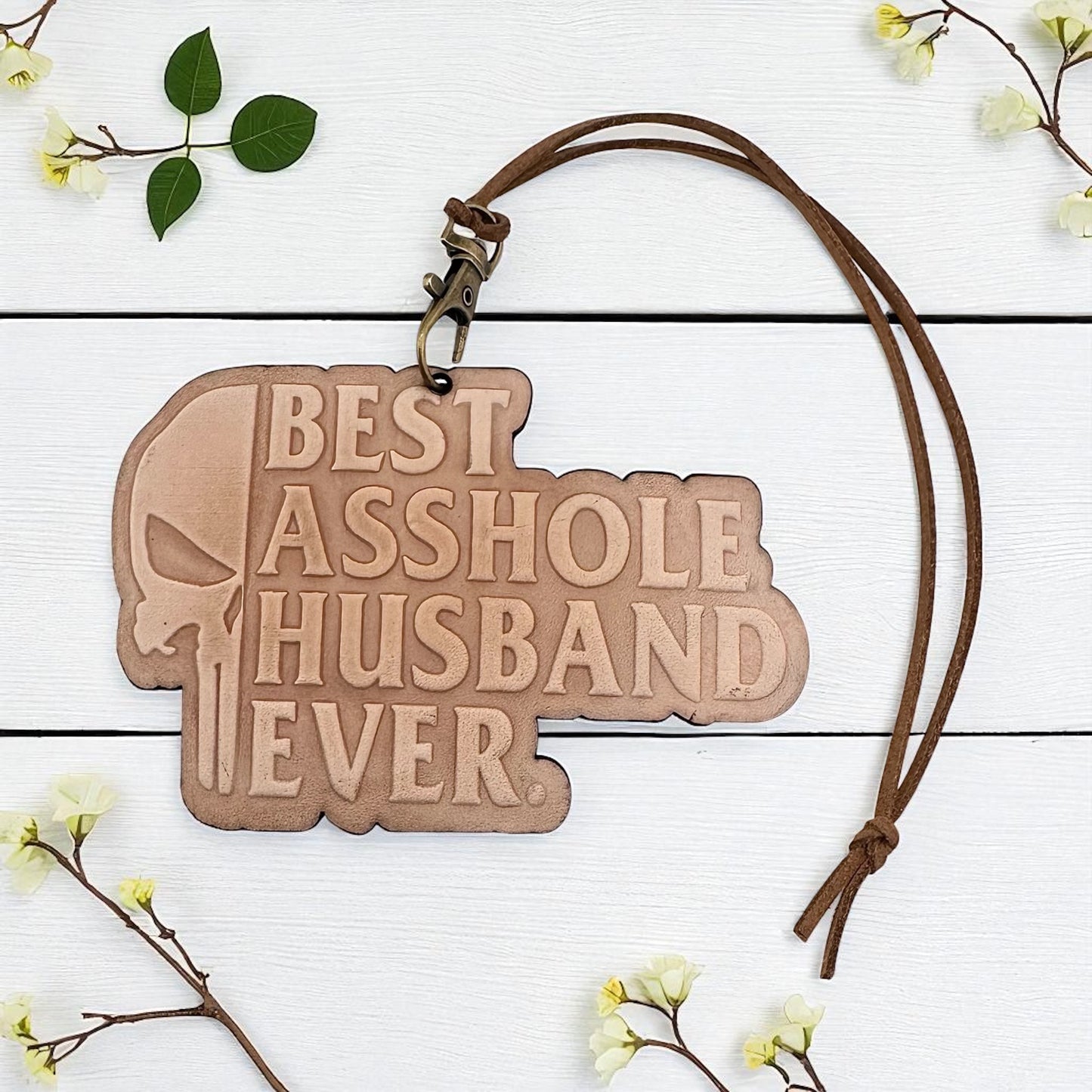 Best Husband Asshole Leather Freshie