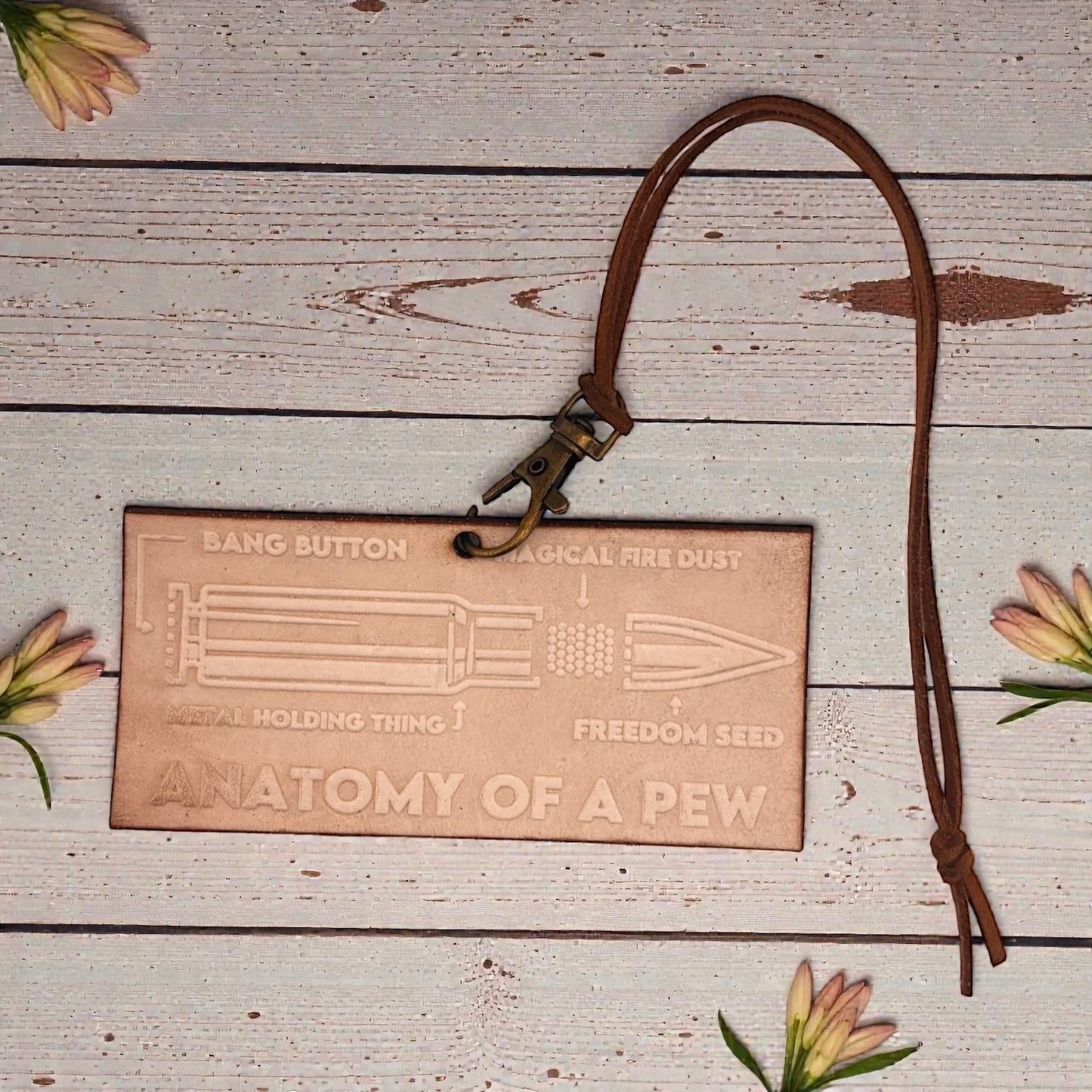 Anatomy of a Pew Leather Freshie