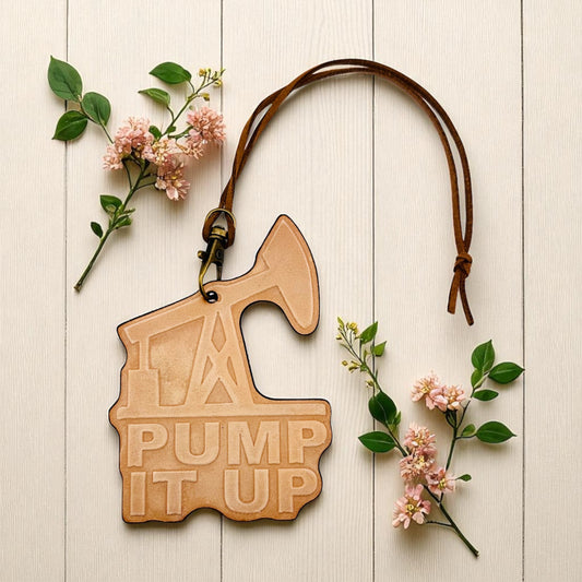Pump It Up Leather Freshie