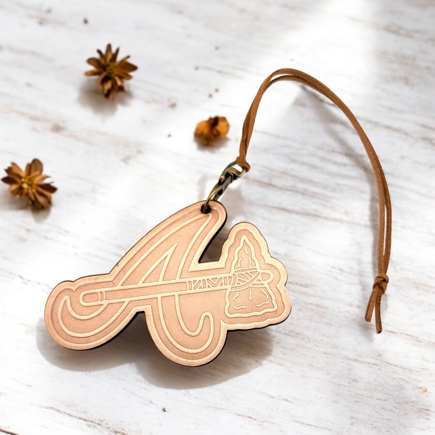 At.Braves Leather Freshie