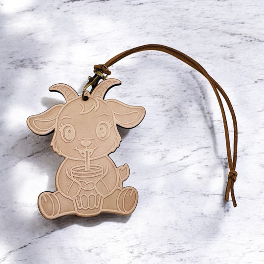 Iced Tea Goat Leather Freshie