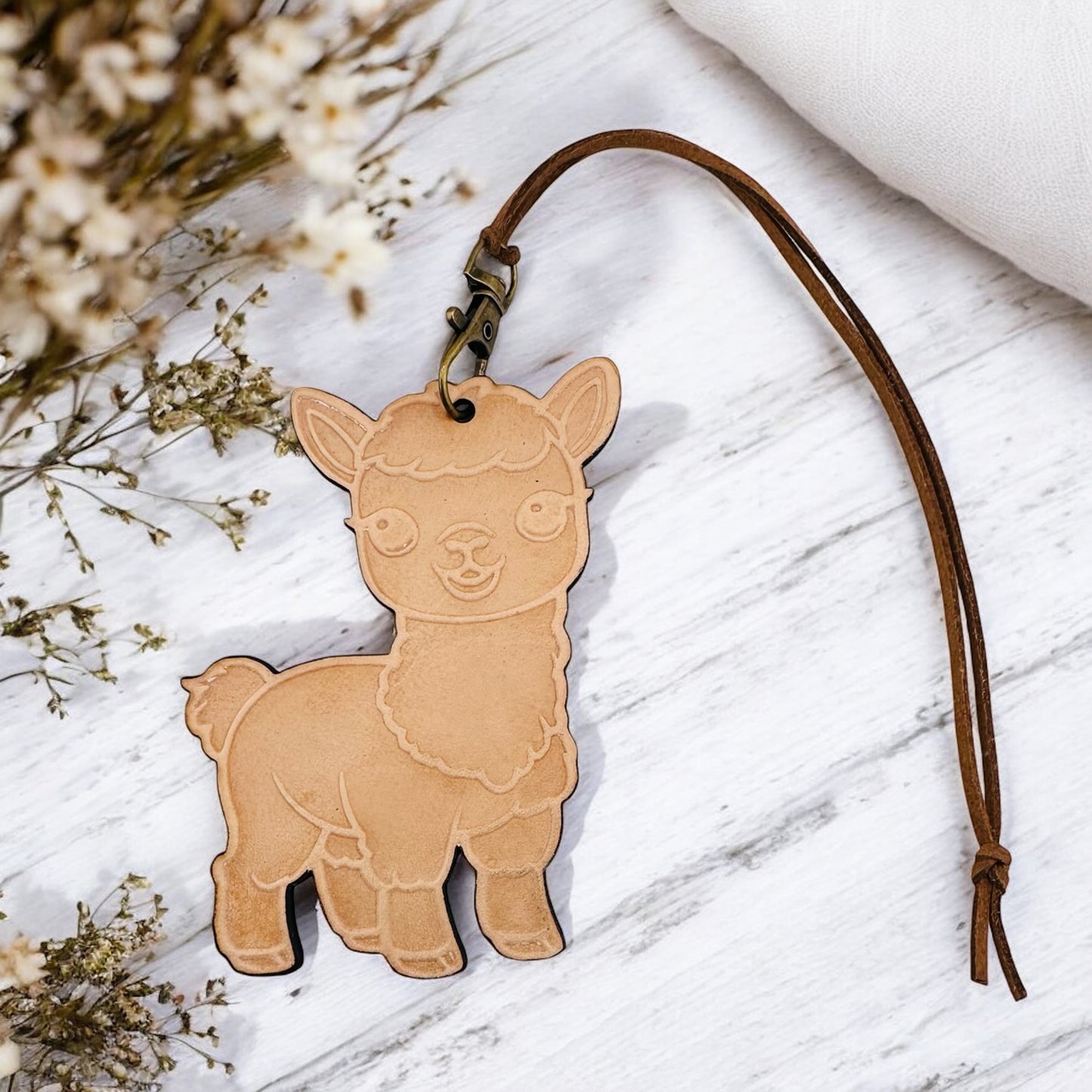 Alpaca Leather Freshie