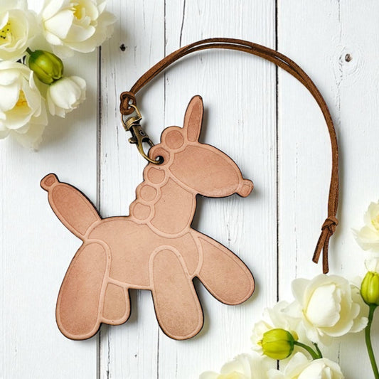 Unicorn Balloon Leather Freshie