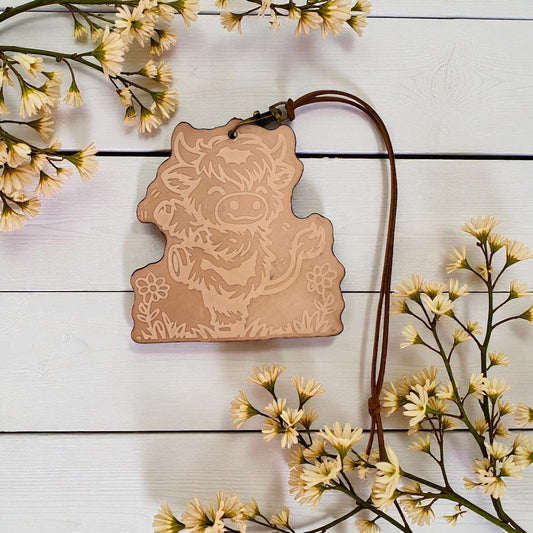 Dancing Highlander Leather Freshie