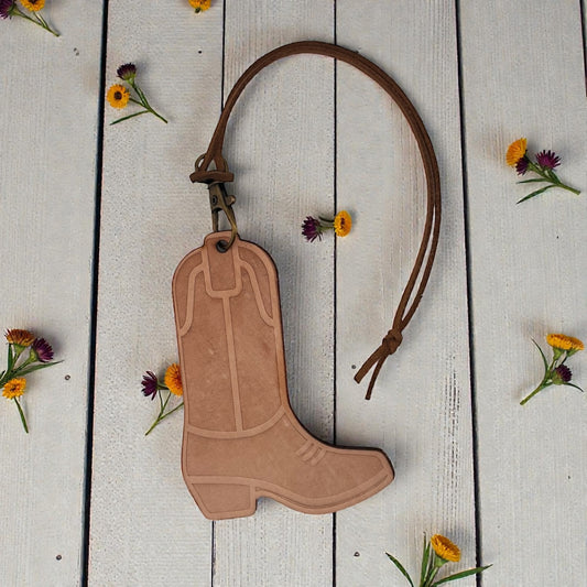 Cowboy Boot Leather Freshie