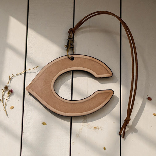 C.Logo Leather Freshie